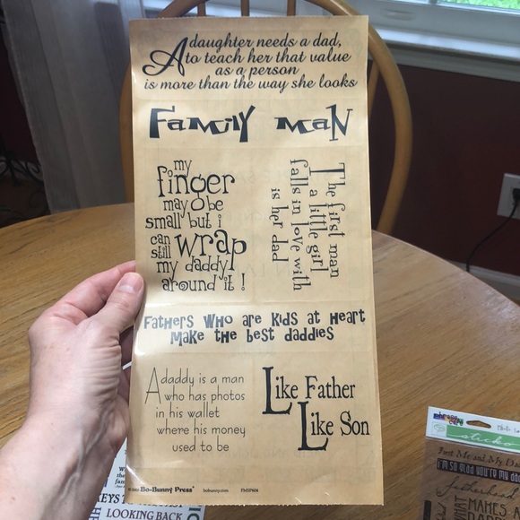 Family scrapbook stickers / embellishments - Picture 6 of 16